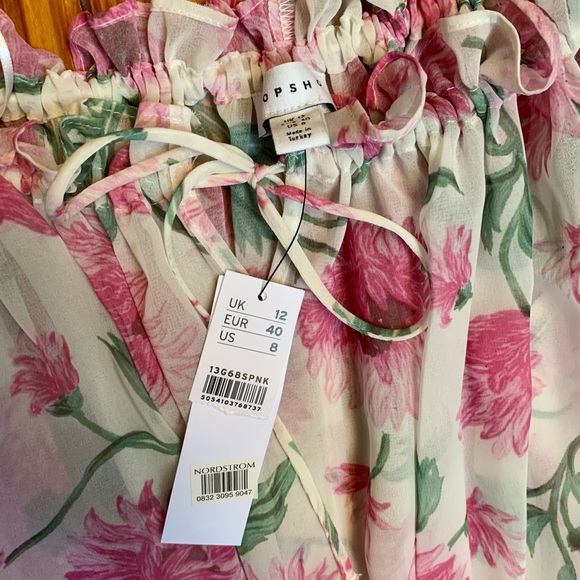 Floral off the shoulders blouse - Picture 2 of 2